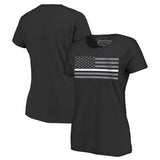 Women's Thin White Line Flag T-Shirt
